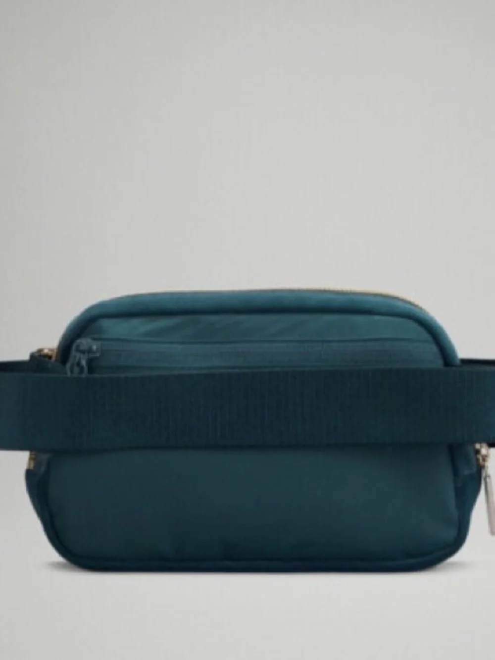 NWT lululemon Everywhere Belt Bag Velour Green Jasper/ Gold